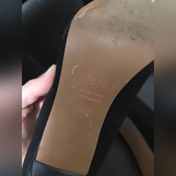 Sfera black suede heels 6 - Picture 6 of 6